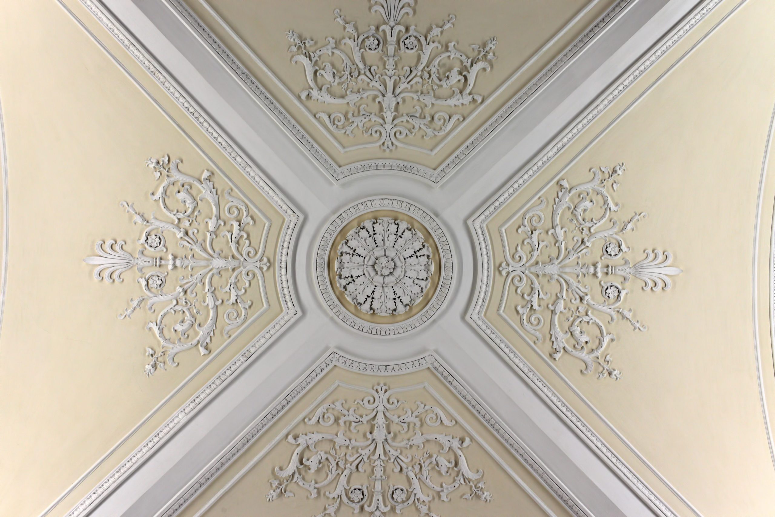 Ceiling of the Augustus Room in winter palace, Saint Petersburg